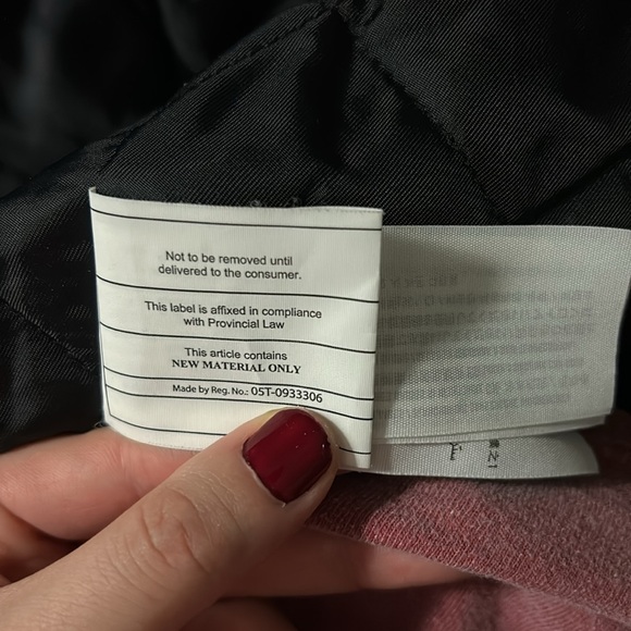 Abercrombie & Fitch black bomber jacket. Size S. - Picture 4 of 4